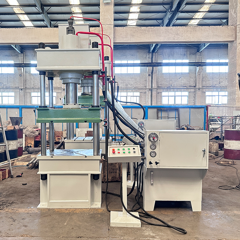 100T四柱三梁液压机